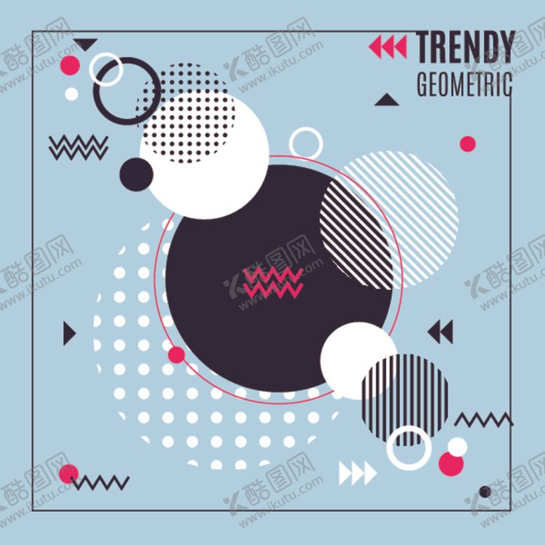 编号：63091310030354454158【酷图网】源文件下载-梦幻几何背景