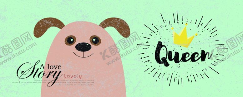 编号：53384209140740533530【酷图网】源文件下载-卡通小狗地毯地垫