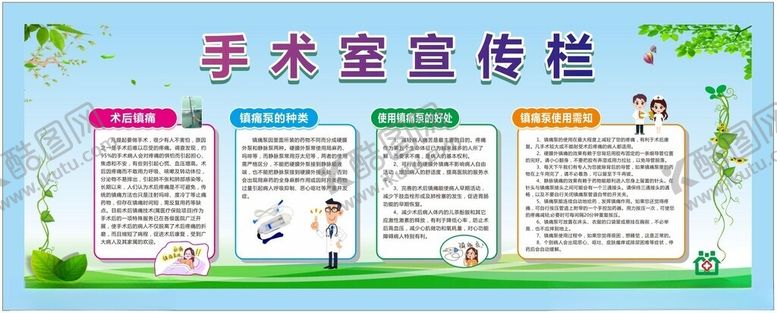 编号：94220602180331166771【酷图网】源文件下载-手术室宣传栏