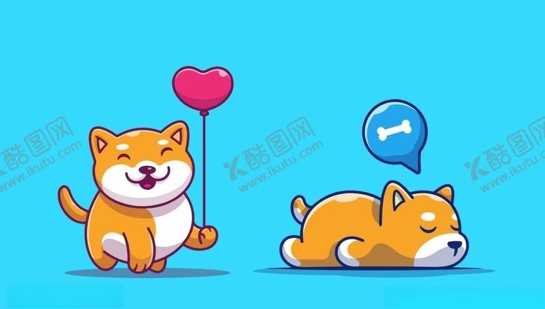 编号：13213609151135033054【酷图网】源文件下载-卡通狗