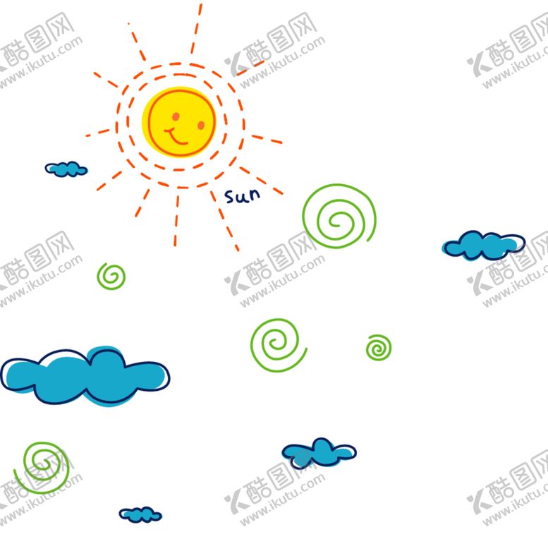 编号：18418612110301491729【酷图网】源文件下载-气球白云卡通造型