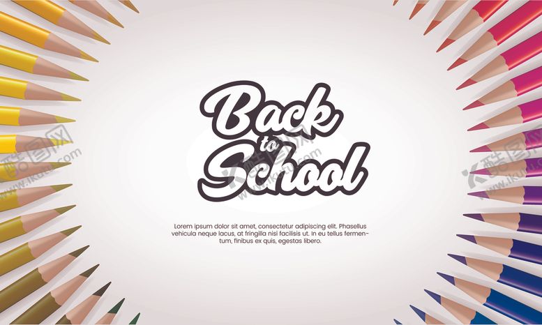 编号：58546609231236595964【酷图网】源文件下载-开学背景