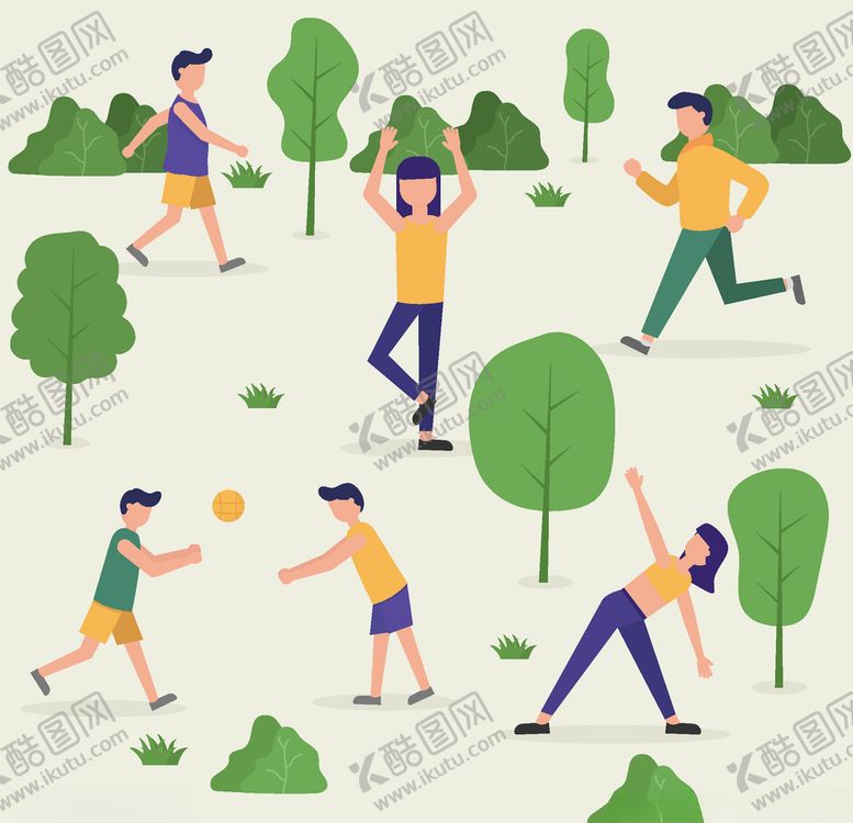 编号：26746405060245108082【酷图网】源文件下载-公园活动