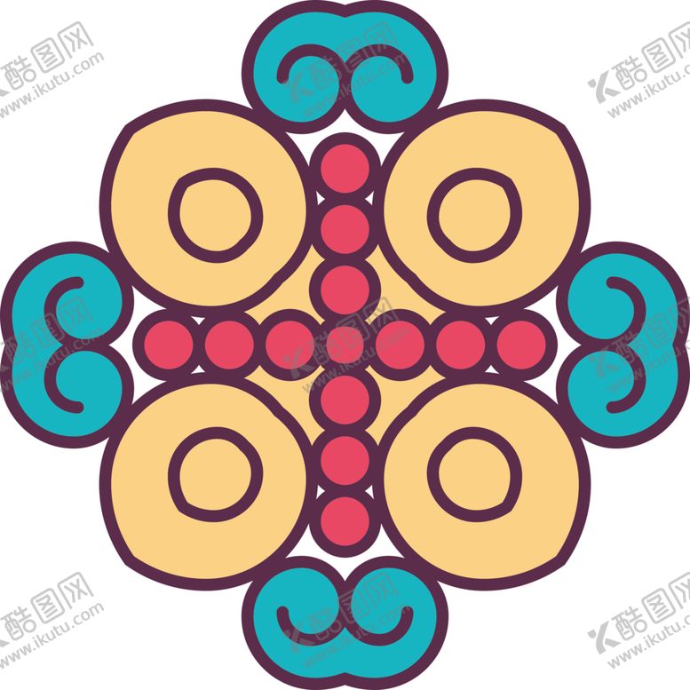 编号：77958505031114376204【酷图网】源文件下载-复古花纹图案