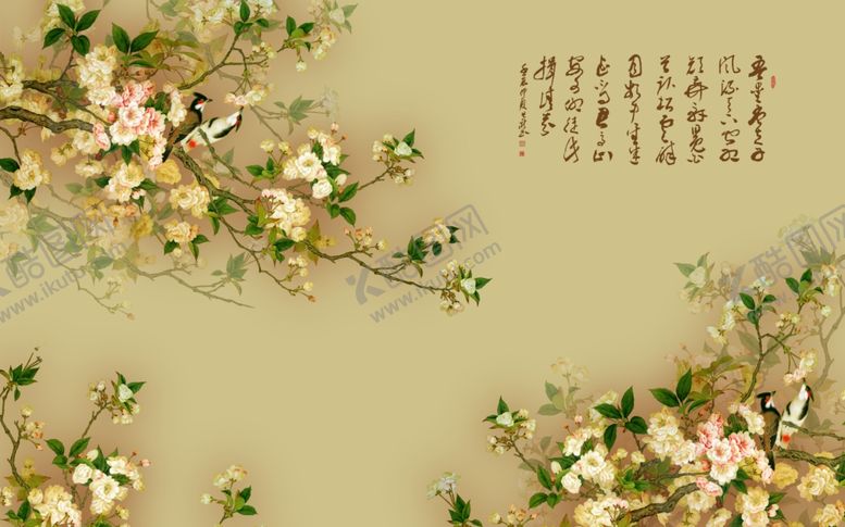 编号：21891109250536431878【酷图网】源文件下载-山水画背景墙