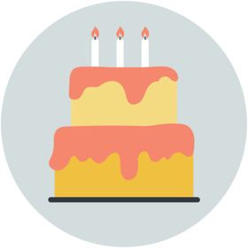 生日蛋糕图标