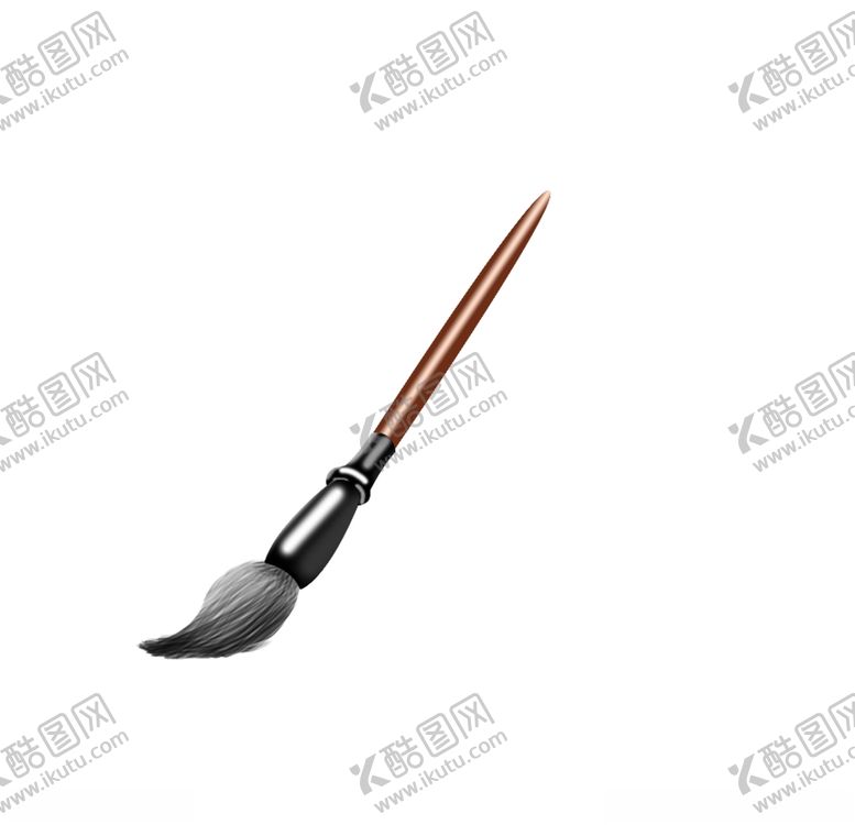 编号：74198604162228237663【酷图网】源文件下载-毛笔