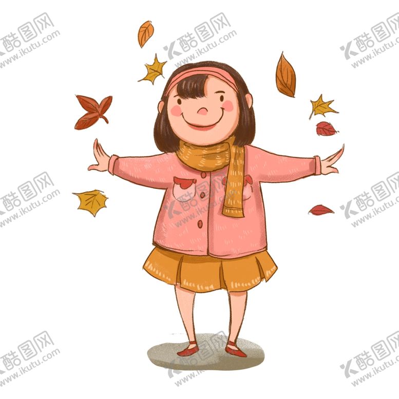 编号：66922307090034375178【酷图网】源文件下载-卡通女孩