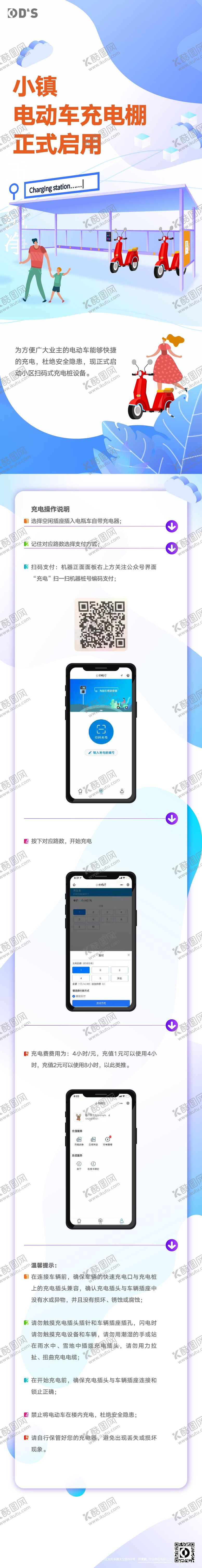编号：74736511202010316677【酷图网】源文件下载-地产电动车充电教程