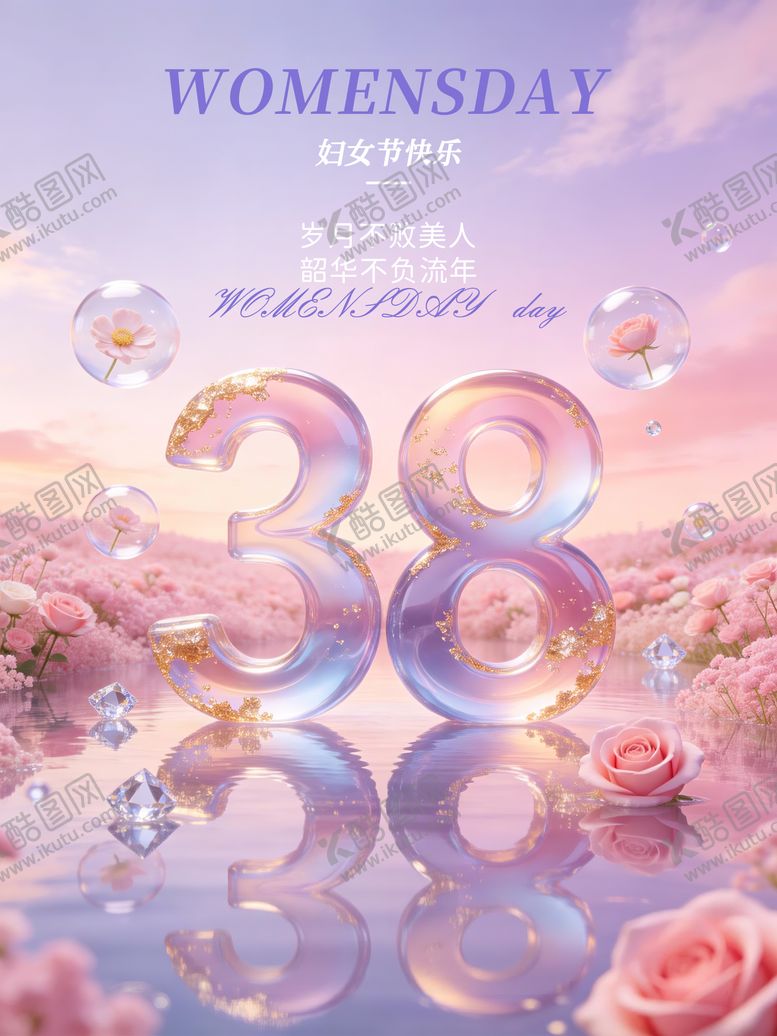 编号：39051103080211363799【酷图网】源文件下载-妇女节海报