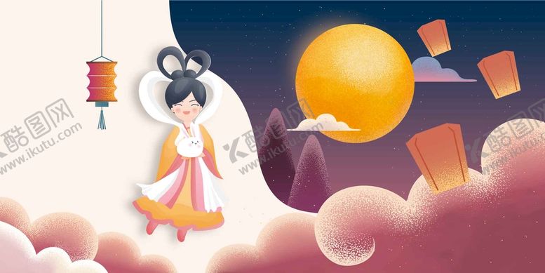 编号：91680510021647338235【酷图网】源文件下载-中秋节插画