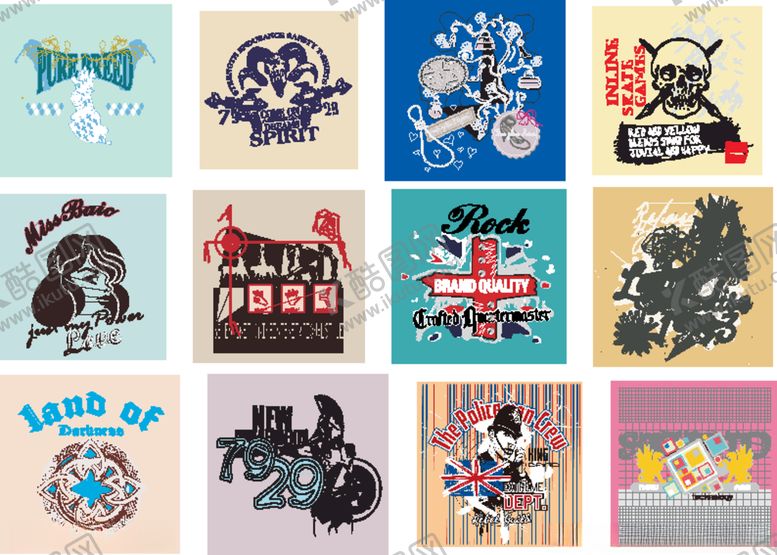 编号：22116009171910376670【酷图网】源文件下载-童装图案