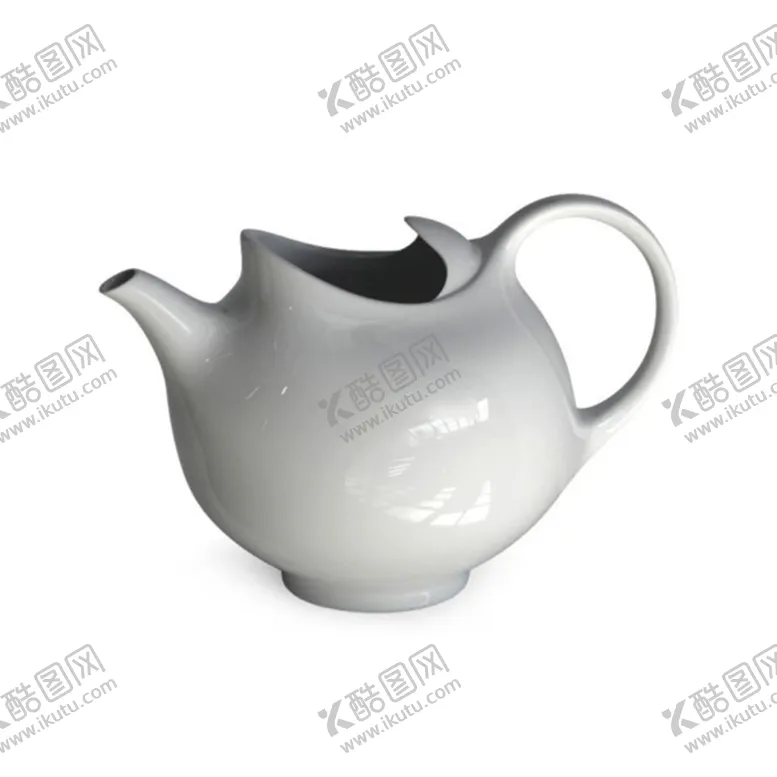 编号：65482010152156243470【酷图网】源文件下载-C4D模型现代茶壶
