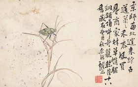 植物花草国画图案