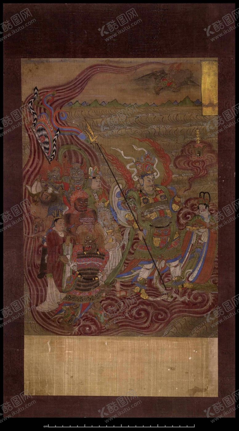 编号：68980809270120529838【酷图网】源文件下载-敦煌风格绘画图案