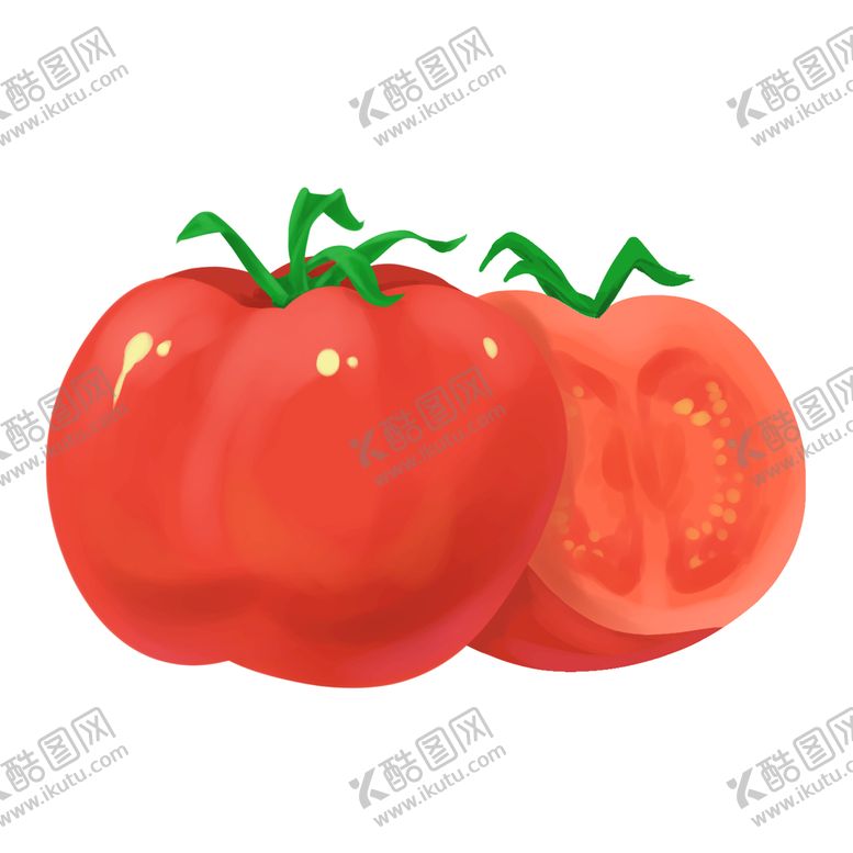 编号：45044311110356522586【酷图网】源文件下载-卡通番茄