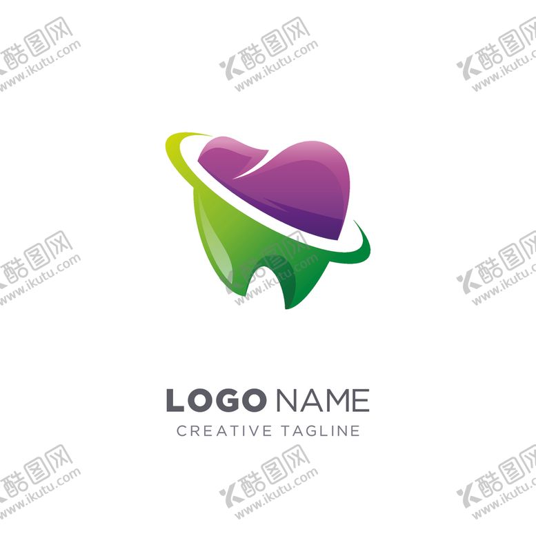 编号：70892009300308275856【酷图网】源文件下载-牙齿logo