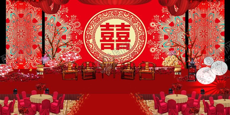 编号：91659410071145058125【酷图网】源文件下载-喜字