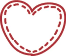 爱心我你约会LOGO卡通