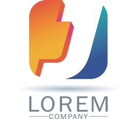 字母logo个性图标企业M简洁