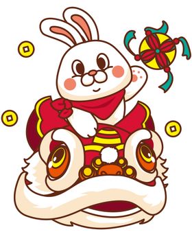 兔年素材2023吉祥物卡通卡通
