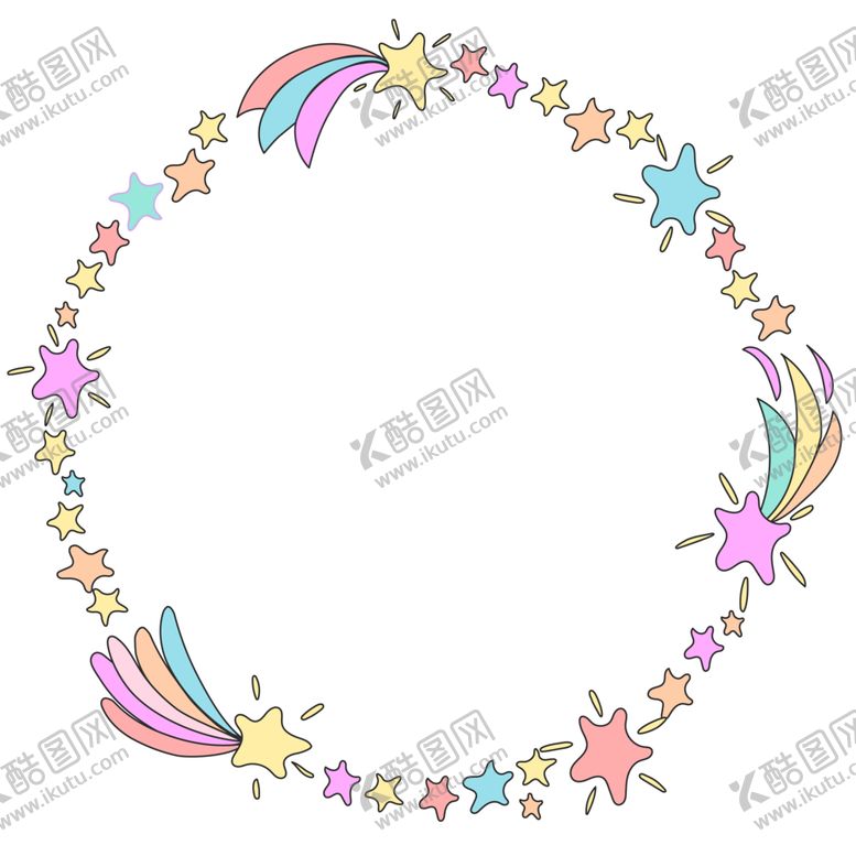 编号：21220104172247076015【酷图网】源文件下载-森系花边花环