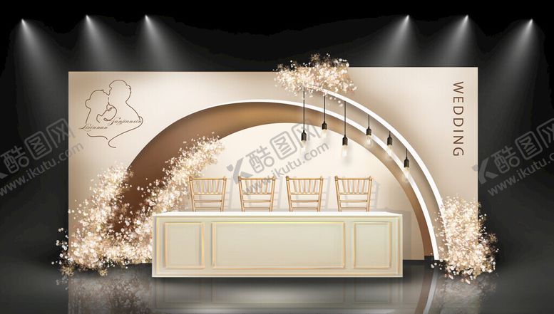 编号：31071302180609585592【酷图网】源文件下载-婚礼美陈