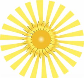 卡通太阳