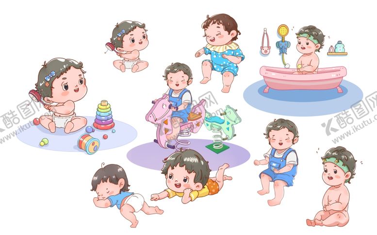 编号：85890202251914597446【酷图网】源文件下载-婴儿元素图片