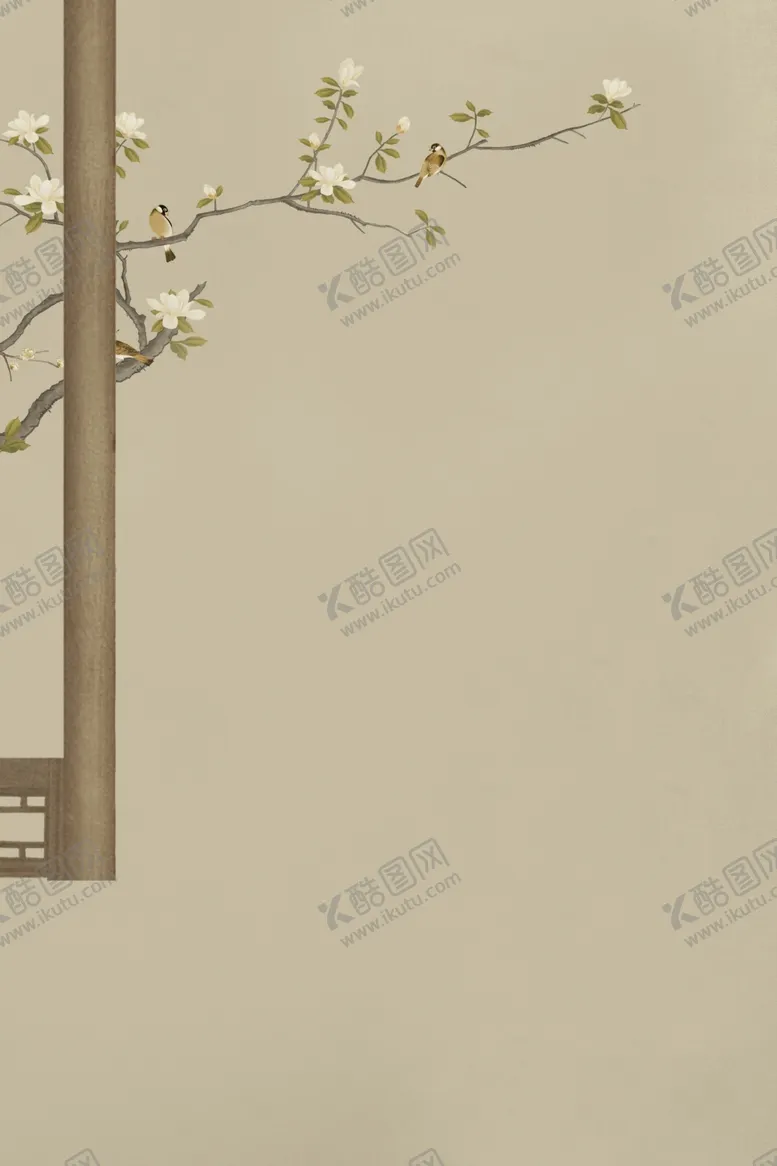 编号：50533610290450179684【酷图网】源文件下载-复古文艺背景