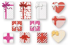 多样精美礼品包装展示