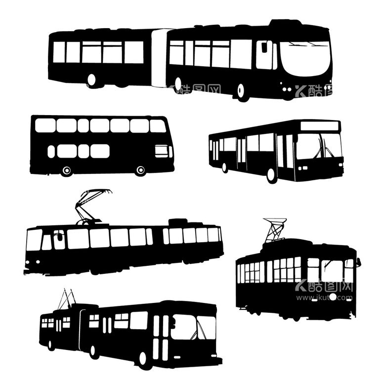 编号：12671611200710155790【酷图网】源文件下载-公交车