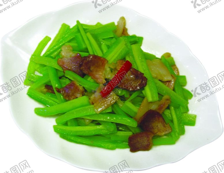 编号：74297409220155347519【酷图网】源文件下载-腊肉炒凉瓜