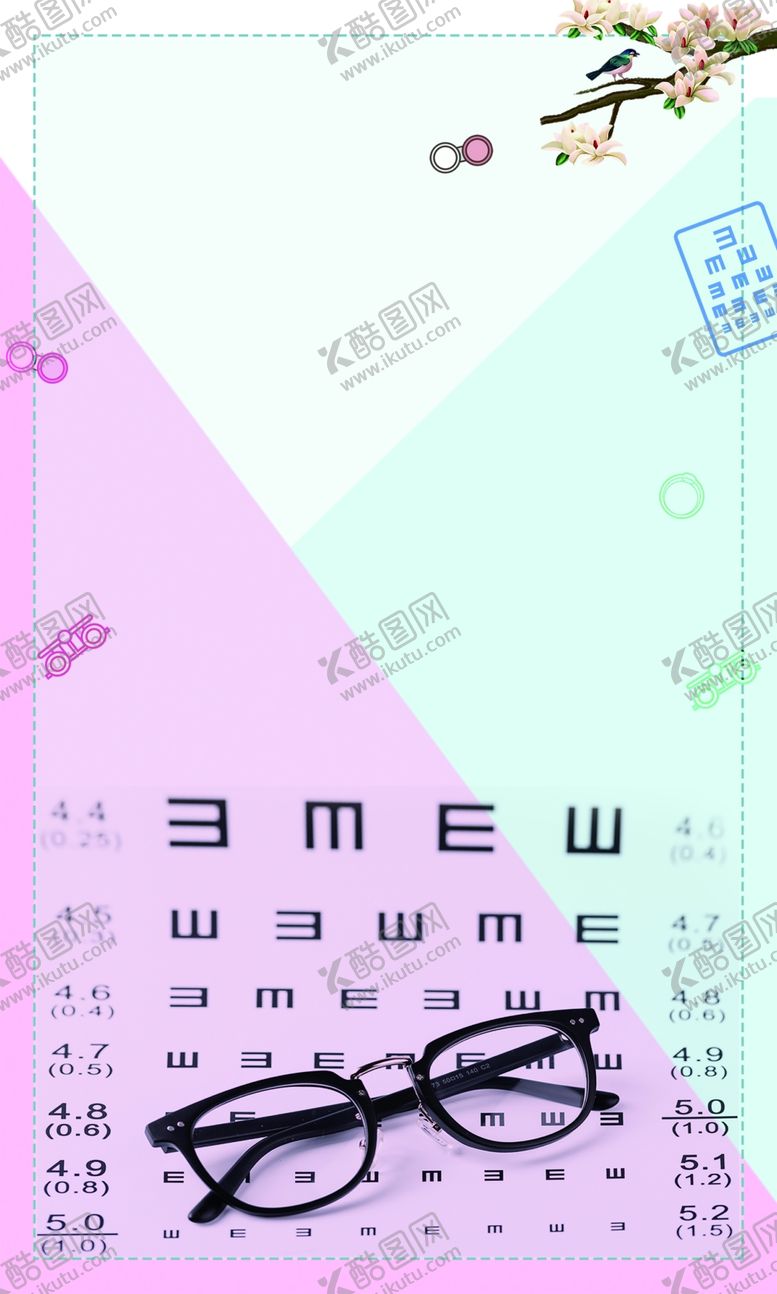 编号：18084707070045232083【酷图网】源文件下载-眼镜背景