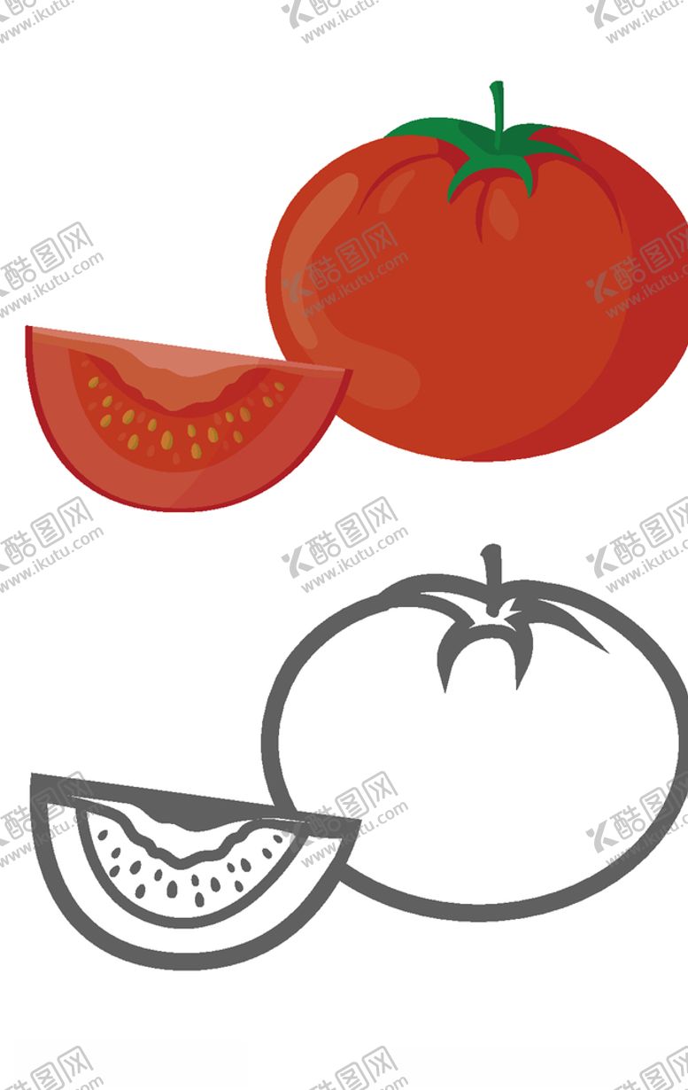 编号：18700910190038138000【酷图网】源文件下载-手绘卡通蔬菜