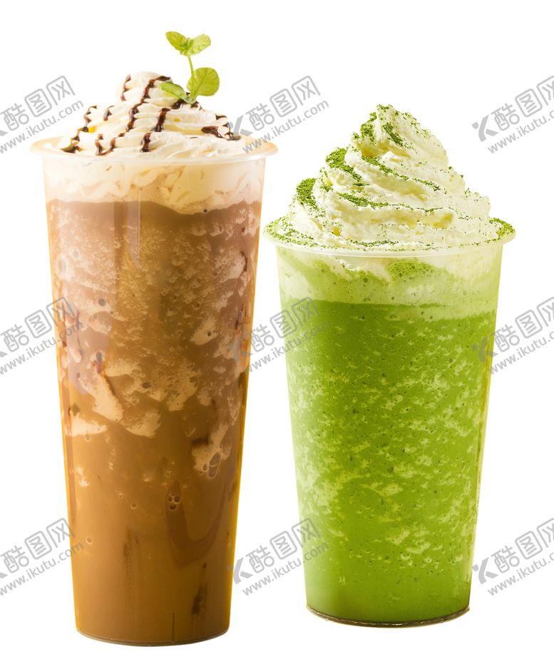 编号：80698609211415031404【酷图网】源文件下载-雪顶咖啡抹茶雪顶