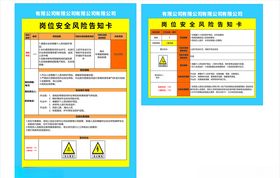 岗位安全风险告知卡