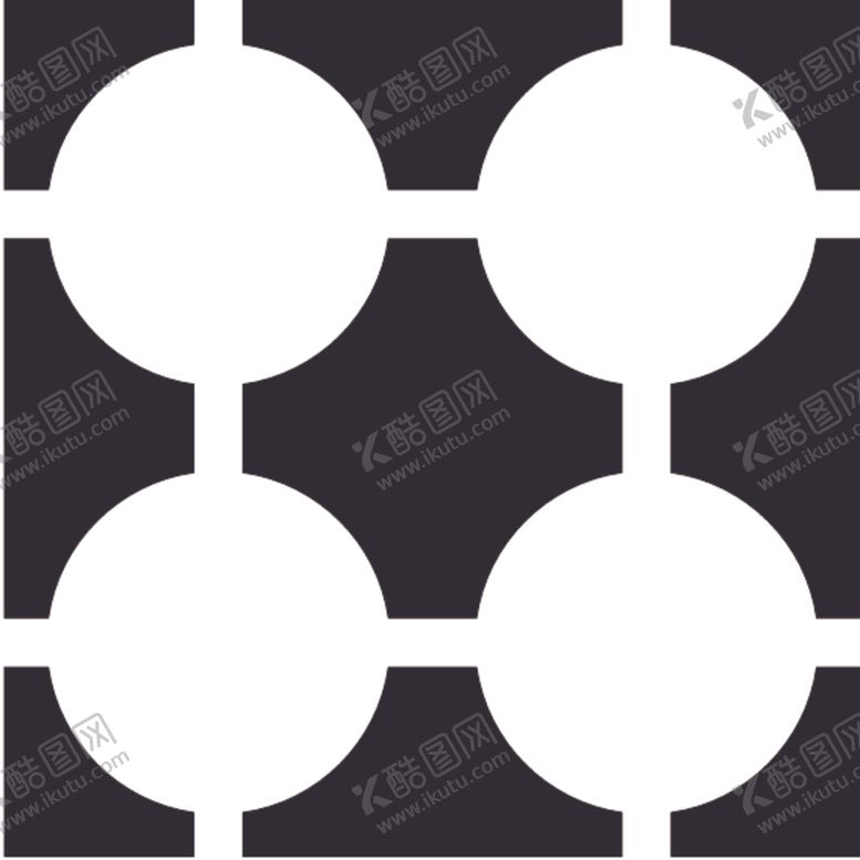 编号：84131809090731348030【酷图网】源文件下载-黑白简约花纹图案设计