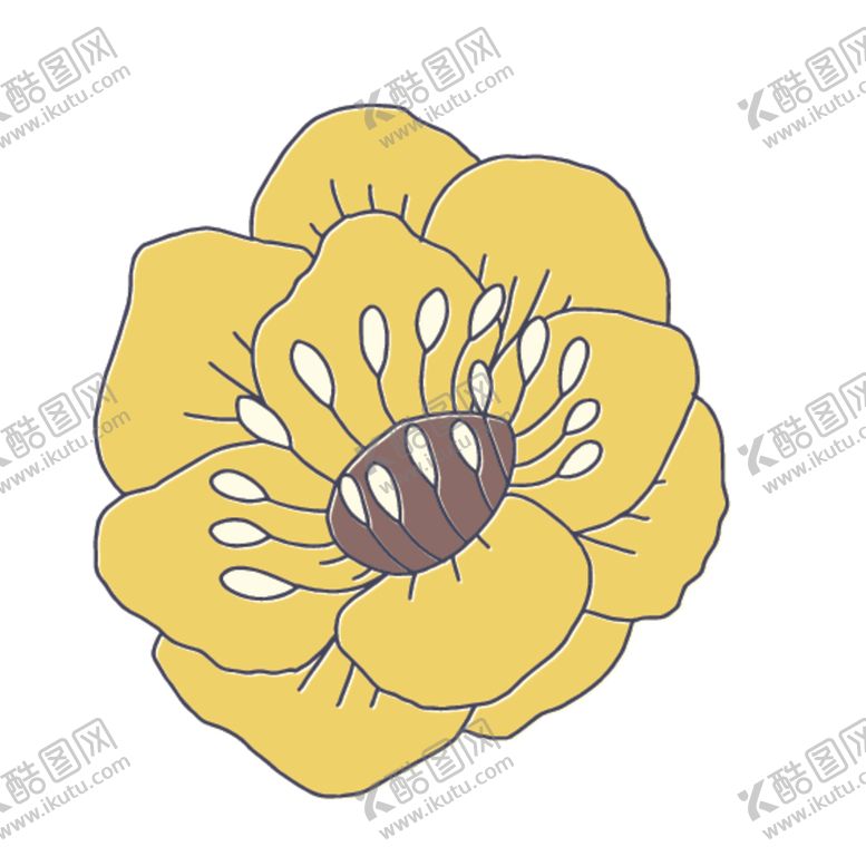 编号：90015410060008449466【酷图网】源文件下载-花朵蝴蝶卡通图案