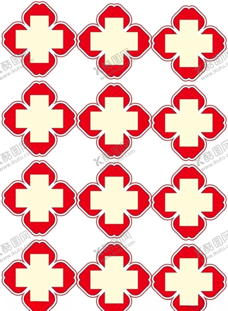 编号：82139807031342406974【酷图网】源文件下载-医院logo十字架商标