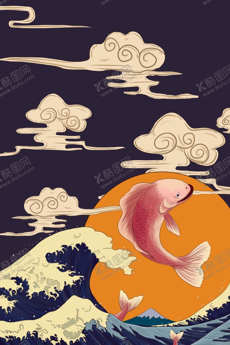 编号：51388106142234206976【酷图网】源文件下载-国潮海报设计图片