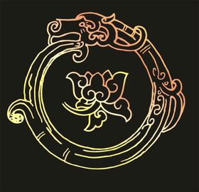 传统花纹底纹