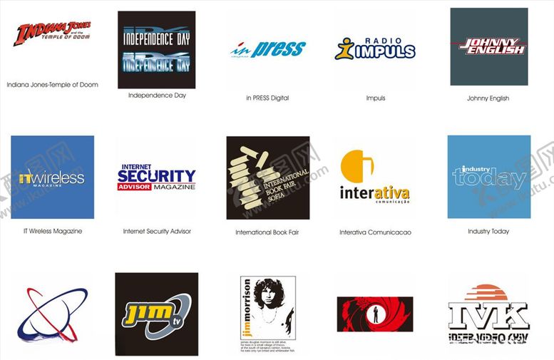 编号：74135710040351174257【酷图网】源文件下载-媒体娱乐标识