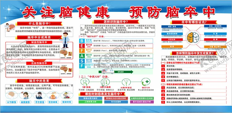 编号：40521702070334194349【酷图网】源文件下载-预防脑卒中