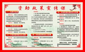 资助政策宣传