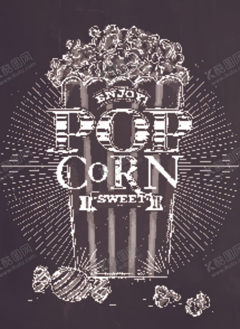 编号：78577509161026341638【酷图网】源文件下载-桶装爆米花