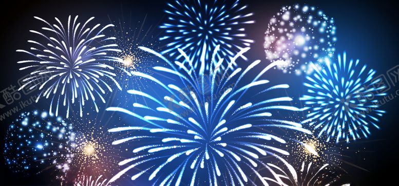 编号：71541409090613269842【酷图网】源文件下载-烟花炫彩五光十色花火节