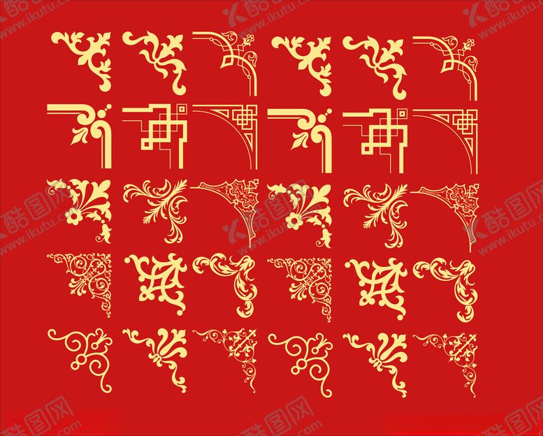 编号：99638504202212075095【酷图网】源文件下载-角纹图案