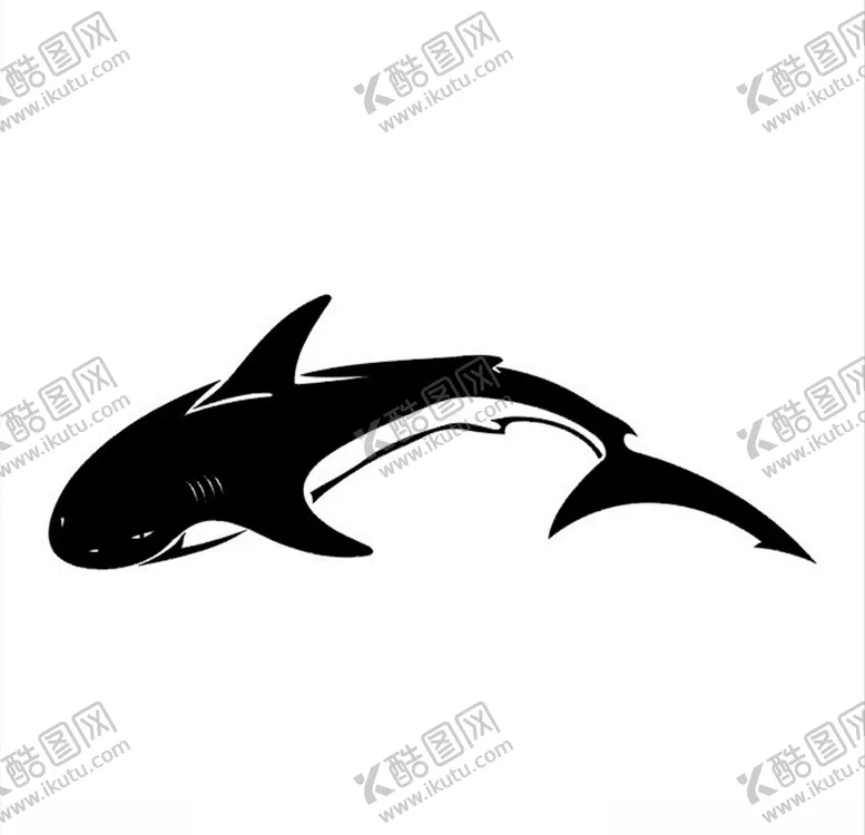 编号：73027104120532184716【酷图网】源文件下载-鲨鱼雕刻图案素材