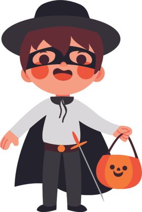 万圣节扮演换装卡通人物装